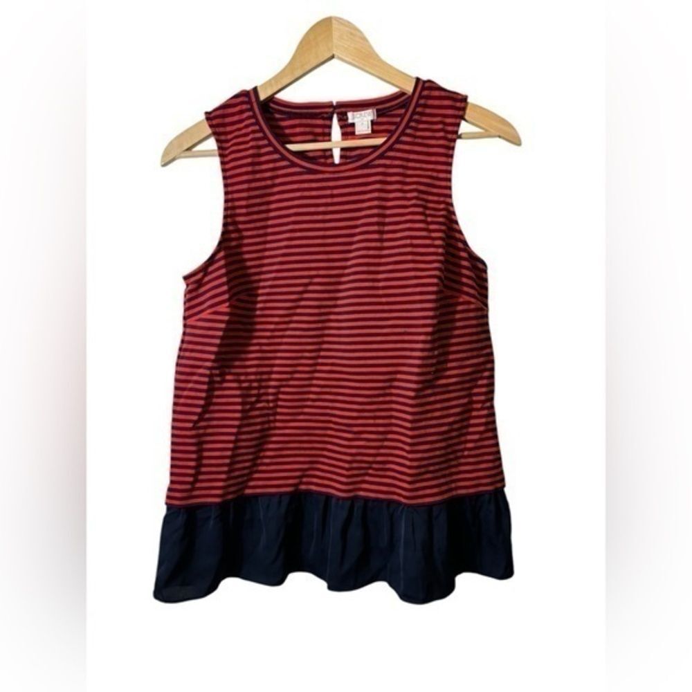 J. CREW l sleeveless blouse small